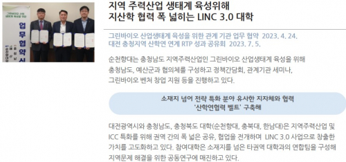 한국연구재단 지역, 산업, 대학이 함께 만들어가는 성공 스토리 지산학 Magazine